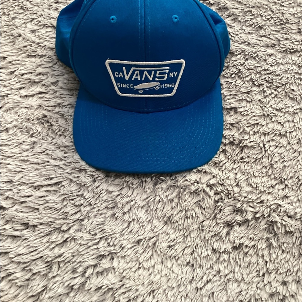 Vans Classic Blue Cap with Logo Patch